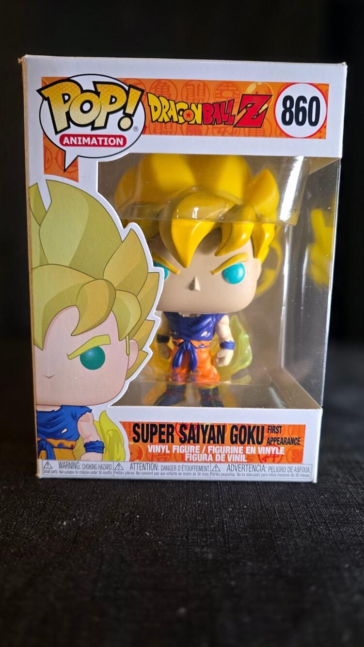 Funko Pop! DBZ Super Saiyan Goku First Appearance #860